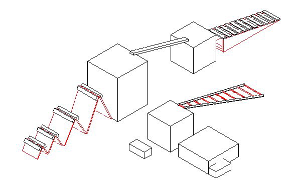 schematic diagram of trials setup